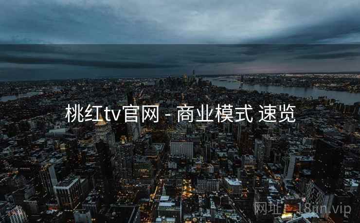 桃红tv官网 - 商业模式 速览  第2张